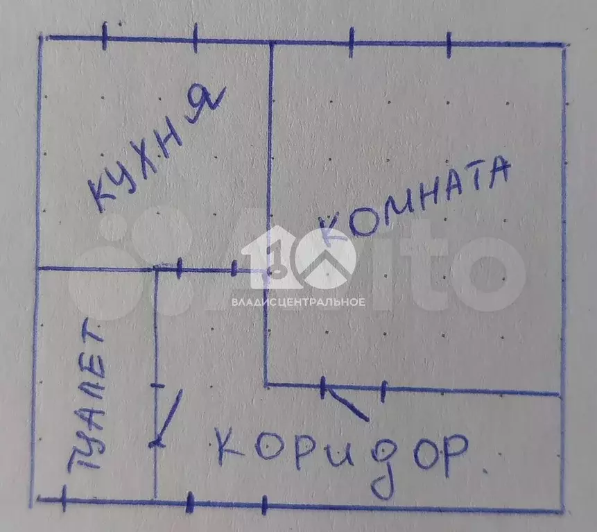 1-к. квартира, 36,3 м, 3/3 эт. - Фото 0