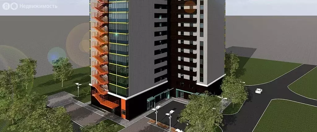 Квартира-студия: Пермь, улица Юнг Прикамья, 14 (26 м) - Фото 2