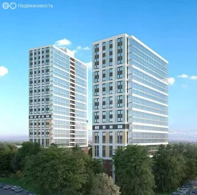 Квартира-студия: Пермь, улица Сергея Есенина, 9Ак1 (21.1 м) - Фото 0