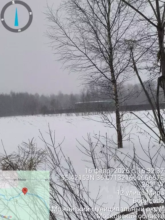 Участок в Московская область, Можайский муниципальный округ, д. ... - Фото 2