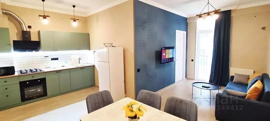 2-к кв. Краснодарский край, Сочи Новый Сочи мкр, ул. Цюрупы, 34 (48.0 ... - Фото 2