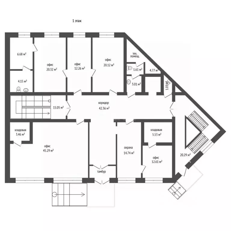 Помещение свободного назначения в Тюменская область, Тюмень ул. ... - Фото 2