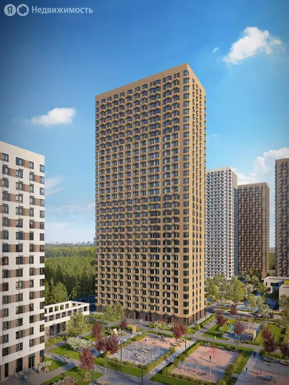 Квартира-студия: Москва, Открытое шоссе, 18Ак1 (23.6 м) - Фото 1