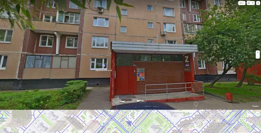 Свободной планировки кв. Москва ул. Шолохова, 26 (38.8 м) - Фото 2