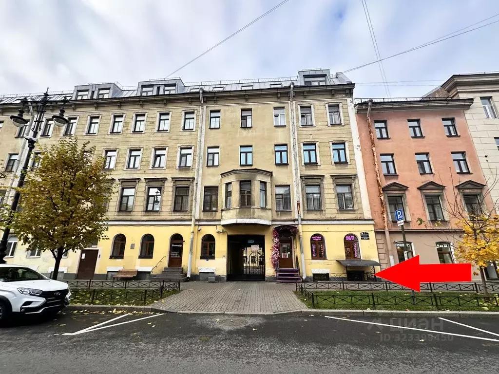 Помещение свободного назначения в Санкт-Петербург ул. Маяковского, ... - Фото 1