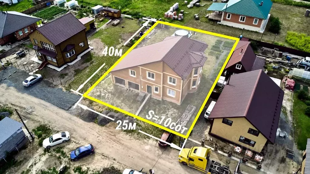 Дом в Томская область, Томский район, Зоркальцевское с/пос, с. ... - Фото 1