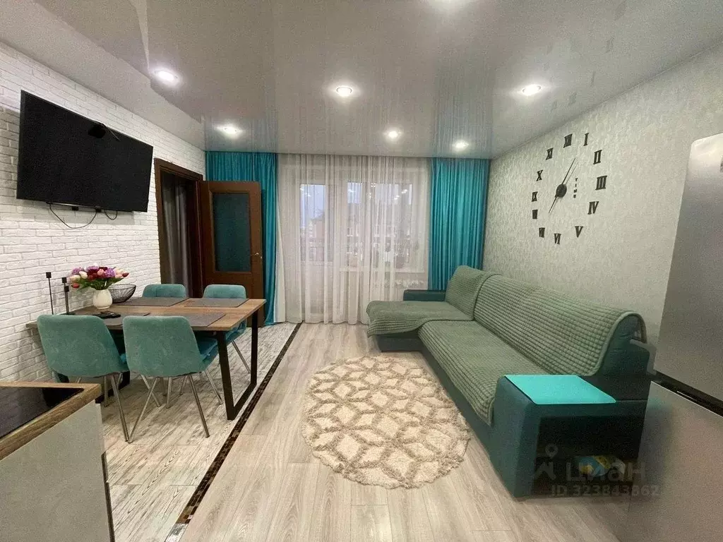 3-к кв. Кемеровская область, Юрга Волгоградская ул., 28 (54.3 м) - Фото 1