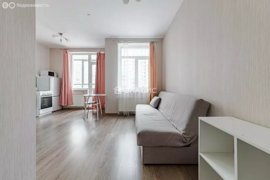 Квартира-студия: Бугры, Воронцовский бульвар, 11к1 (21.6 м) - Фото 1