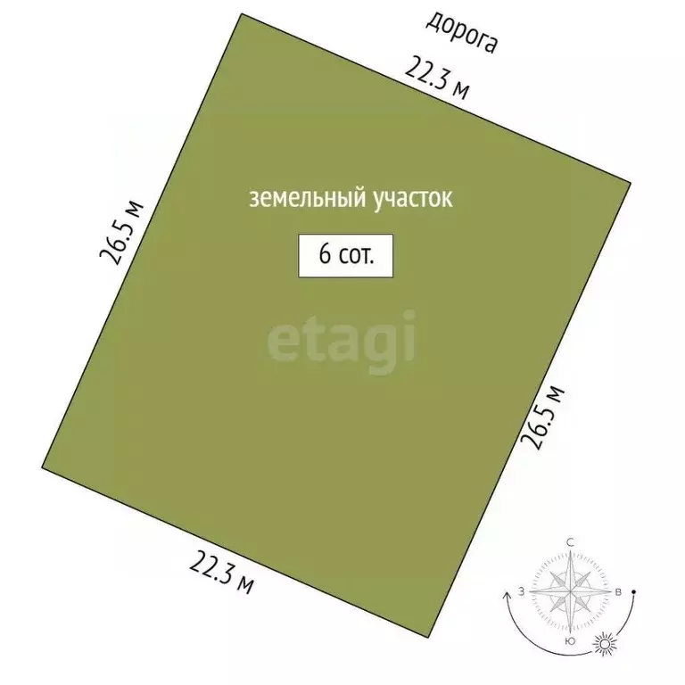 Участок в Тюменская область, Тюменский муниципальный округ, Каменское ... - Фото 2