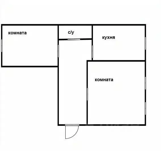 2-к кв. Приморский край, Уссурийск просп. Блюхера, 40 (47.0 м) - Фото 1