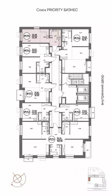 1-к кв. Иркутская область, Иркутск Макс жилой комплекс (26.28 м) - Фото 1