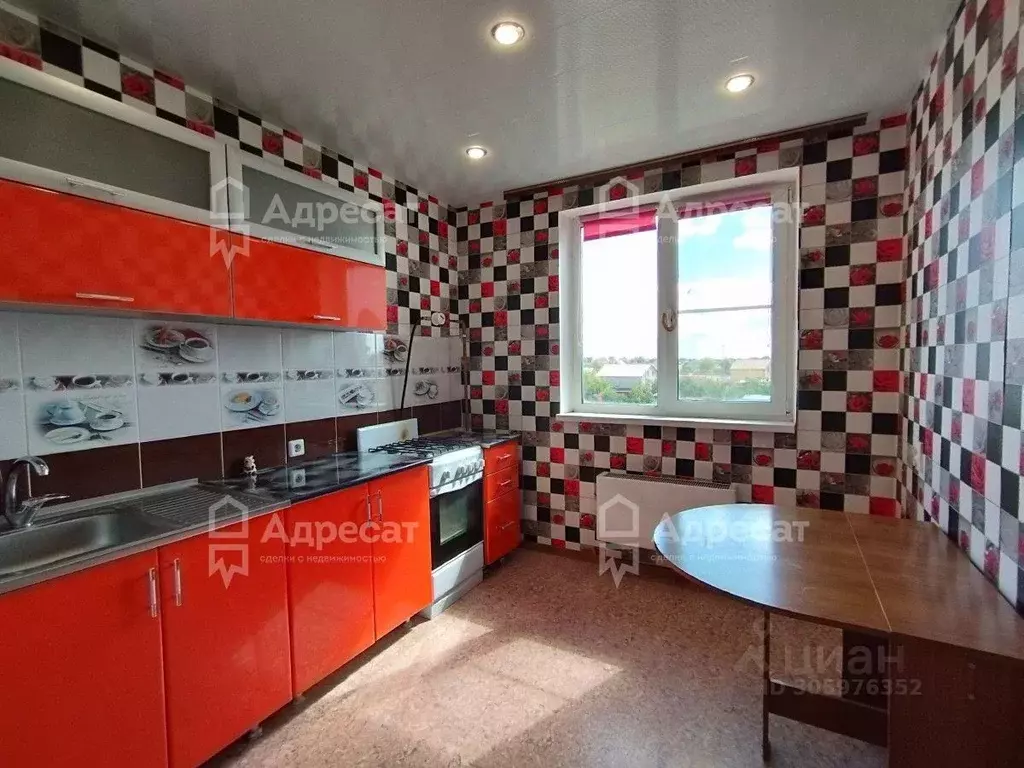 2-к кв. Волгоградская область, Волжский Погромное кв-л, ул. Имени С.П. ... - Фото 1