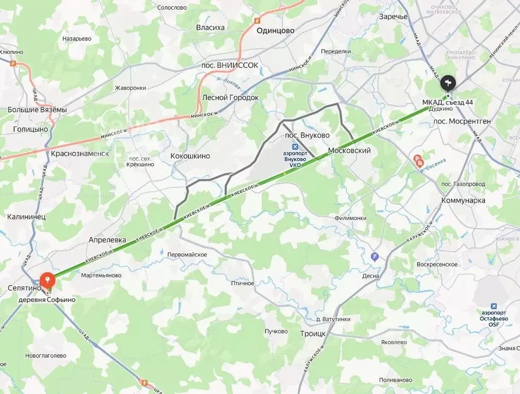 Участок в Московская область, Наро-Фоминский городской округ, Нара СТ  ... - Фото 1