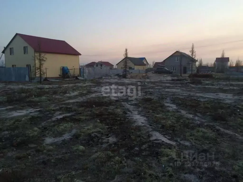 Участок в Ямало-Ненецкий АО, Новый Уренгой Лира ДНТ, ул. Степная, 33 ... - Фото 1