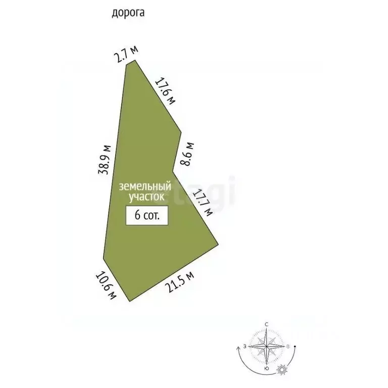 Участок в Крым, Симферопольский район, с. Урожайное, Ана-Юрт кв-л  ... - Фото 2