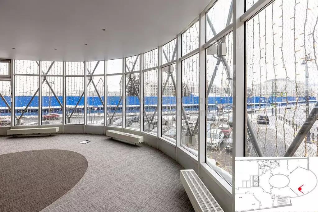 Офис в Санкт-Петербург просп. Добролюбова, 8 (150 м) - Фото 2