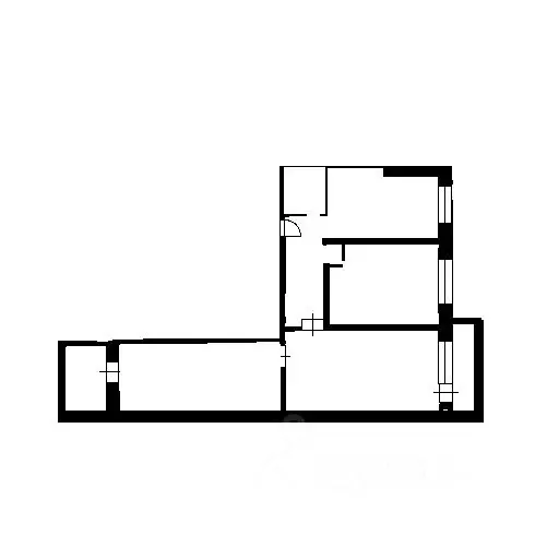 3-к кв. Башкортостан, Уфа ул. Максима Рыльского, 14/1 (62.9 м) - Фото 2