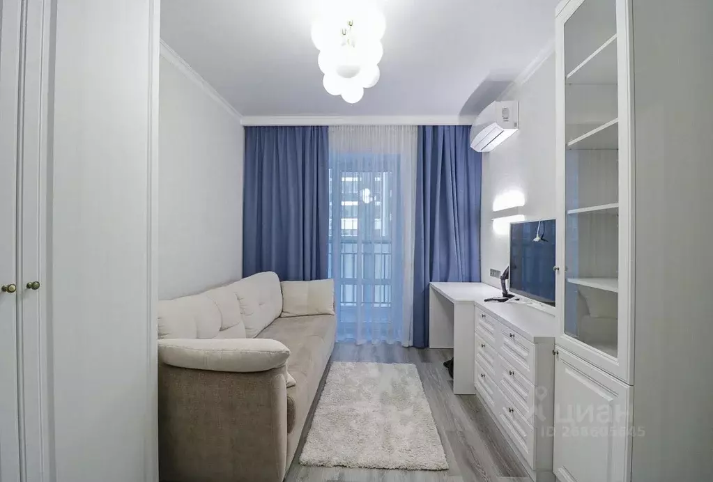 1-к кв. Татарстан, Казань ул. Николая Ершова, 66В (38.0 м) - Фото 1