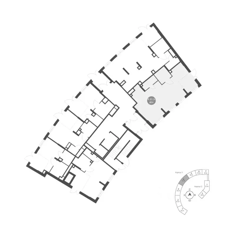 Помещение свободного назначения в Ленинградская область, Мурино ... - Фото 1