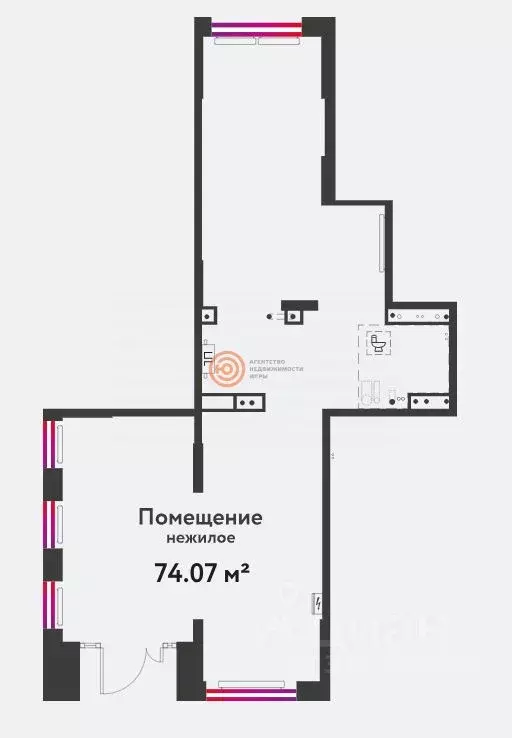 Помещение свободного назначения в Тюменская область, Тюмень ул. 50 лет ... - Фото 1