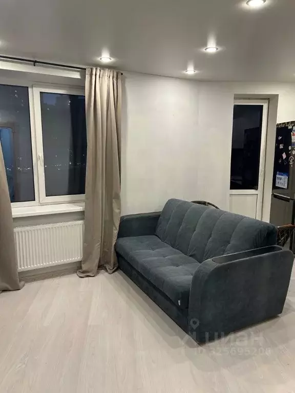 Студия Санкт-Петербург ул. Русановская, 16к1 (22.4 м) - Фото 1