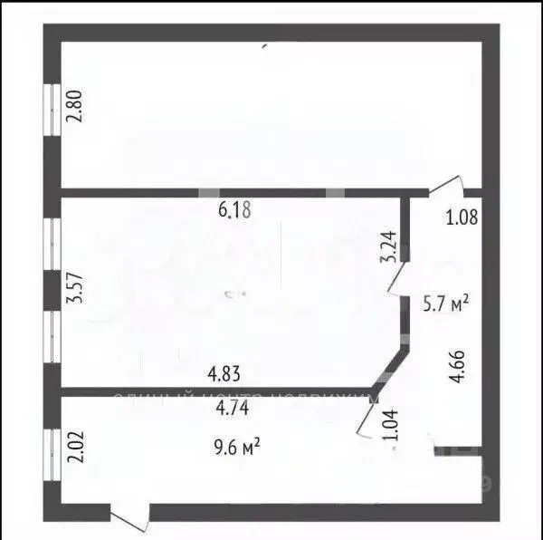 2-к кв. Санкт-Петербург Спасский пер., 9/24 (53.0 м) - Фото 1