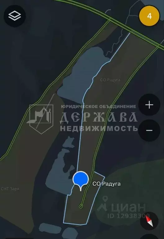 Участок в Кемеровская область, Кемерово Радуга садовое общество,  (3.0 ... - Фото 1