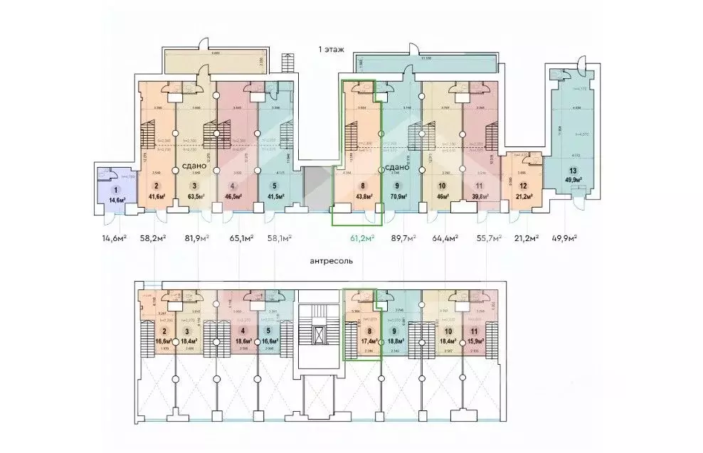 Помещение свободного назначения в Москва ул. Земляной Вал, 25 (61 м) - Фото 2