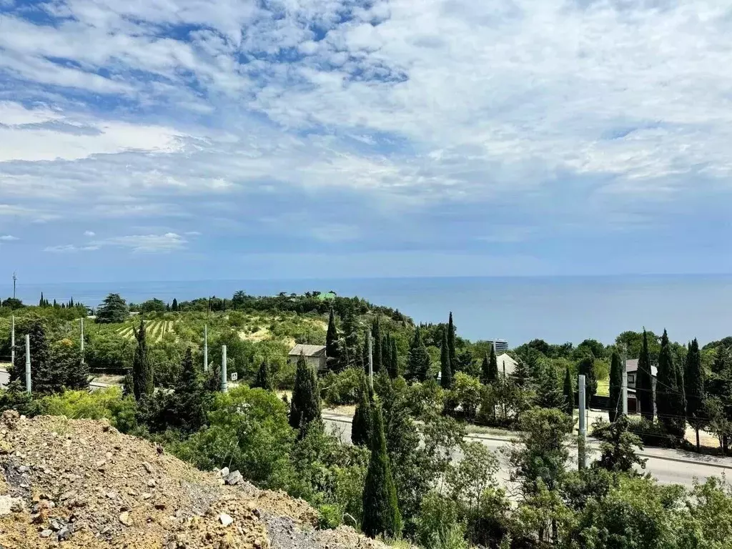 Участок в Крым, Алушта муниципальный округ, с. Пушкино ул. Весенняя, 1 ... - Фото 1