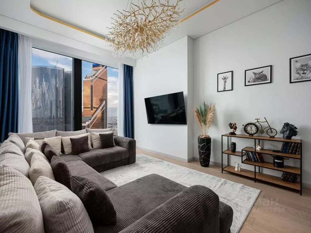 2-к кв. Москва 1-й Красногвардейский проезд, 22с1 (70.0 м) - Фото 1