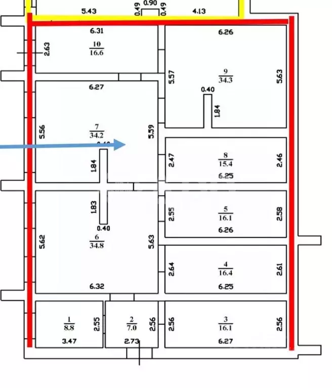 Помещение свободного назначения в Татарстан, с. Пестрецы ул. Титова, ... - Фото 2