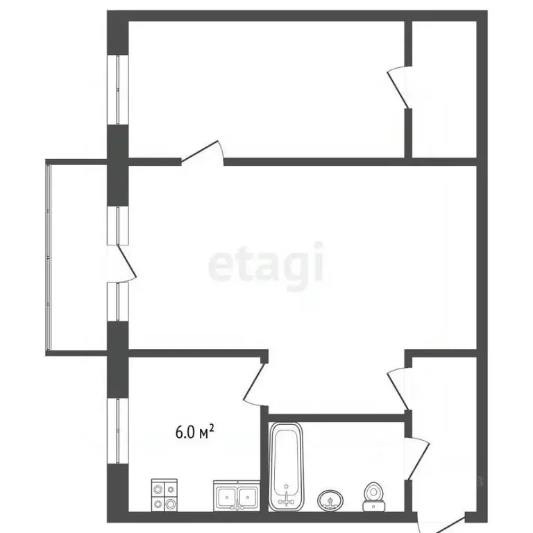 2-к кв. Московская область, Ногинск Богородский городской округ, ул. ... - Фото 2