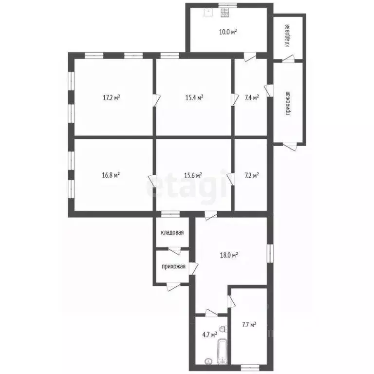 Дом в Воронежская область, Острогожский район, Урывское с/пос, с. ... - Фото 2