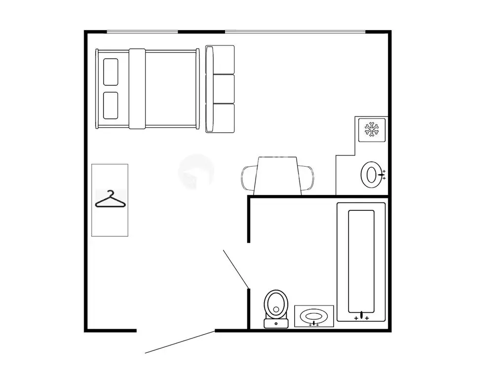 Квартира-студия: Екатеринбург, улица Мира, 47/7 (32 м) - Фото 1
