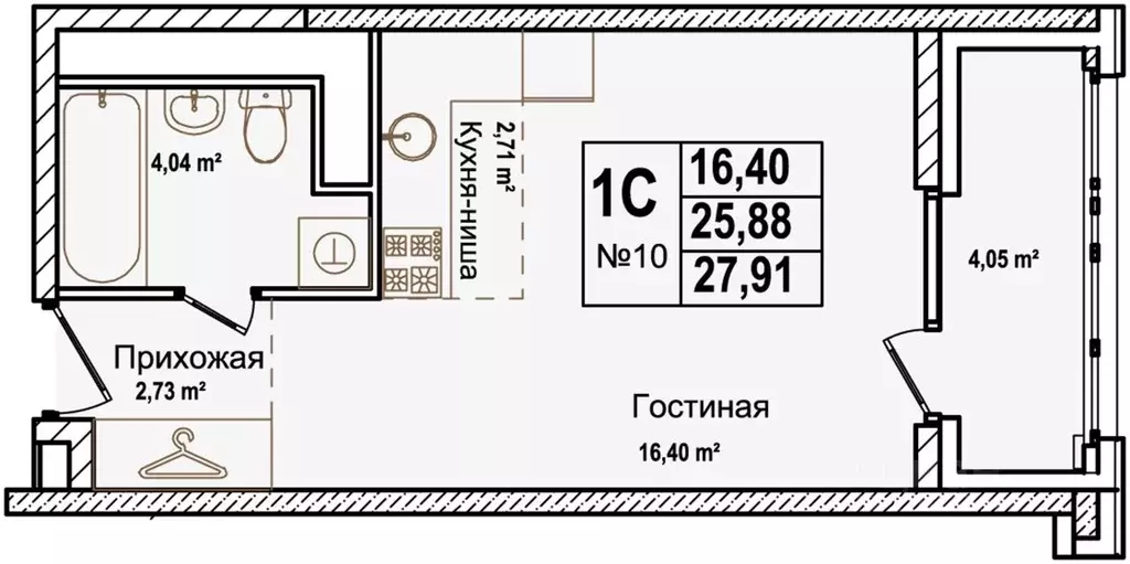 Студия Нижегородская область, Нижний Новгород ул. Красных Зорь, 23Д ... - Фото 0