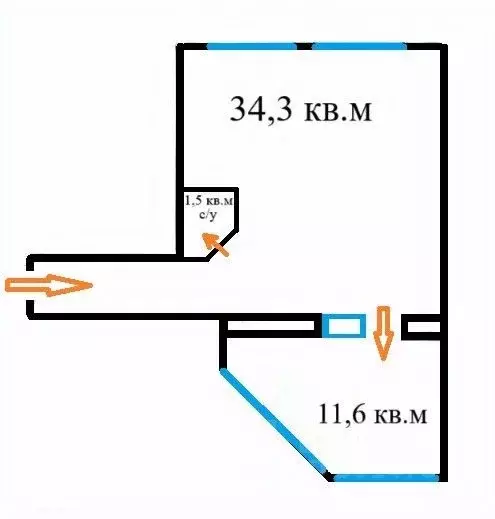 Офис в Москва, Москва, Троицк ул. Лесная, 4б (47 м) - Фото 2