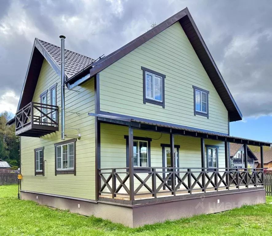 Дом в Калужская область, Малоярославецкий муниципальный округ, Маклино ... - Фото 1