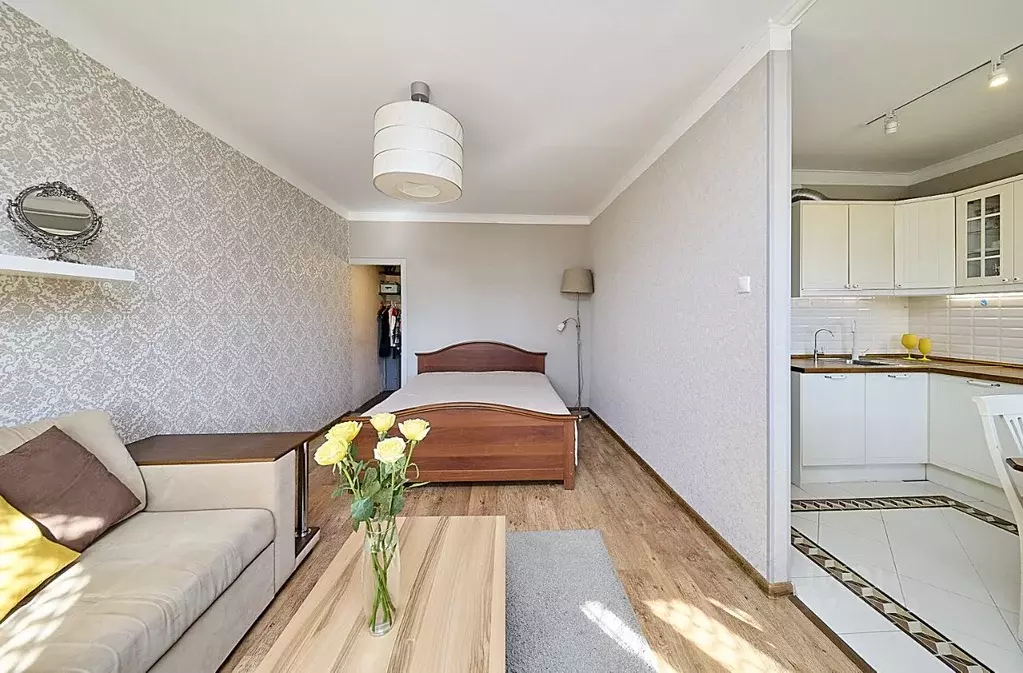 1-к кв. Санкт-Петербург ул. Кораблестроителей, 35Б (38.1 м) - Фото 1