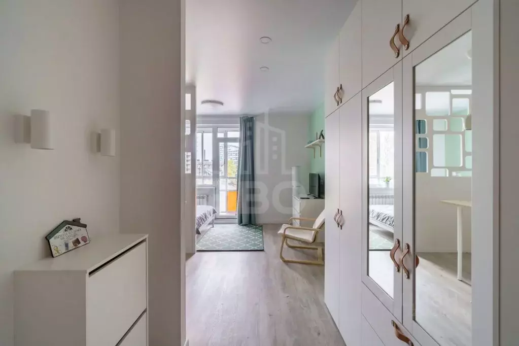 Студия Санкт-Петербург ул. Среднерогатская, 12к1 (28.0 м) - Фото 1