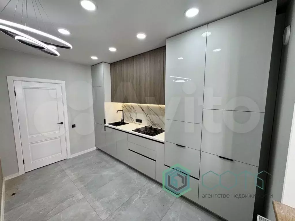 1-к. квартира, 41,3 м, 2/8 эт. - Фото 1