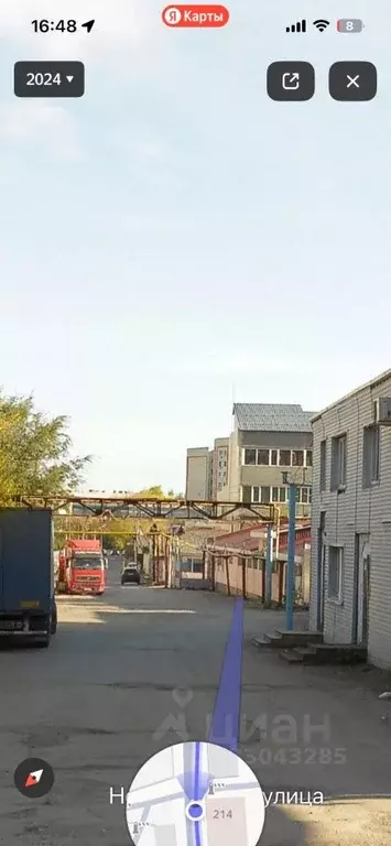 Склад в Саратовская область, Саратов Новоузенская ул., 214В (120 м) - Фото 2