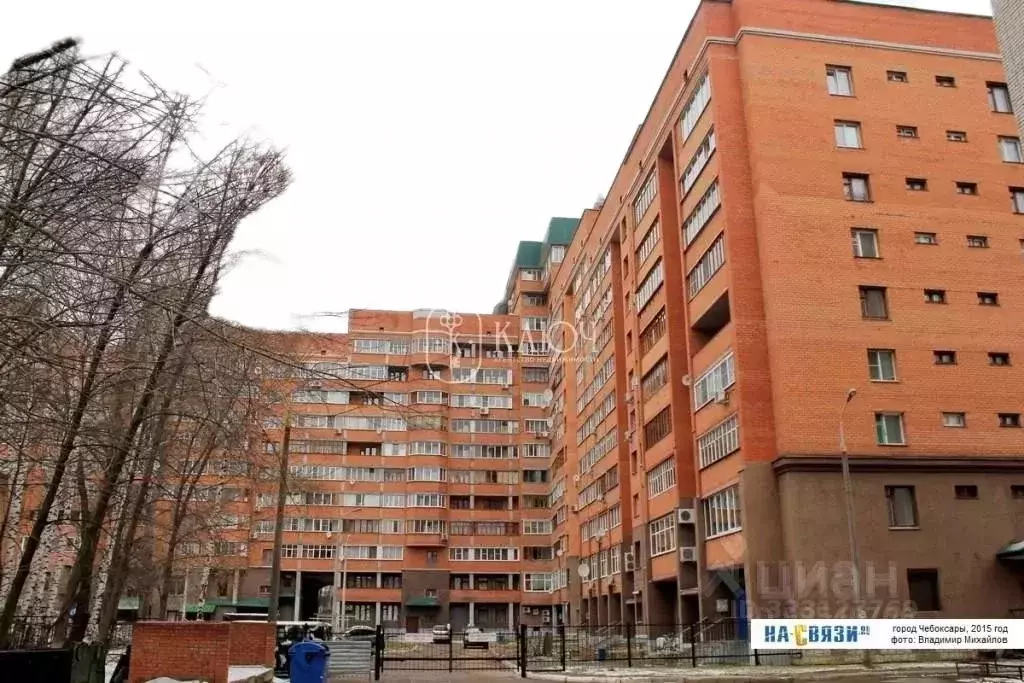 2-к кв. Чувашия, Чебоксары ул. Спиридона Михайлова, 1 (74.8 м) - Фото 1