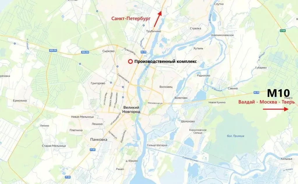 Производственное помещение в Новгородская область, Великий Новгород ... - Фото 1