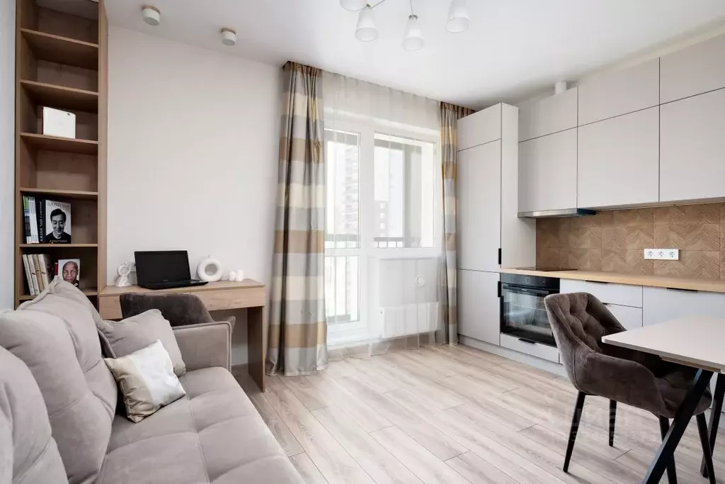 Студия Новосибирская область, Новосибирск Закаменский мкр, 16 (25.1 м) - Фото 1