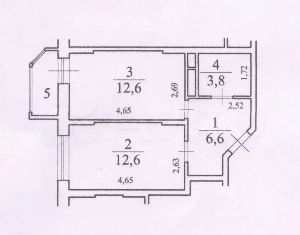1-к. квартира, 35,6 м, 2/22 эт. - Фото 0