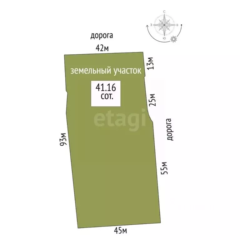 Дом в Омская область, Одесский район, с. Побочино ул. Чапаева, 23 (97 ... - Фото 2