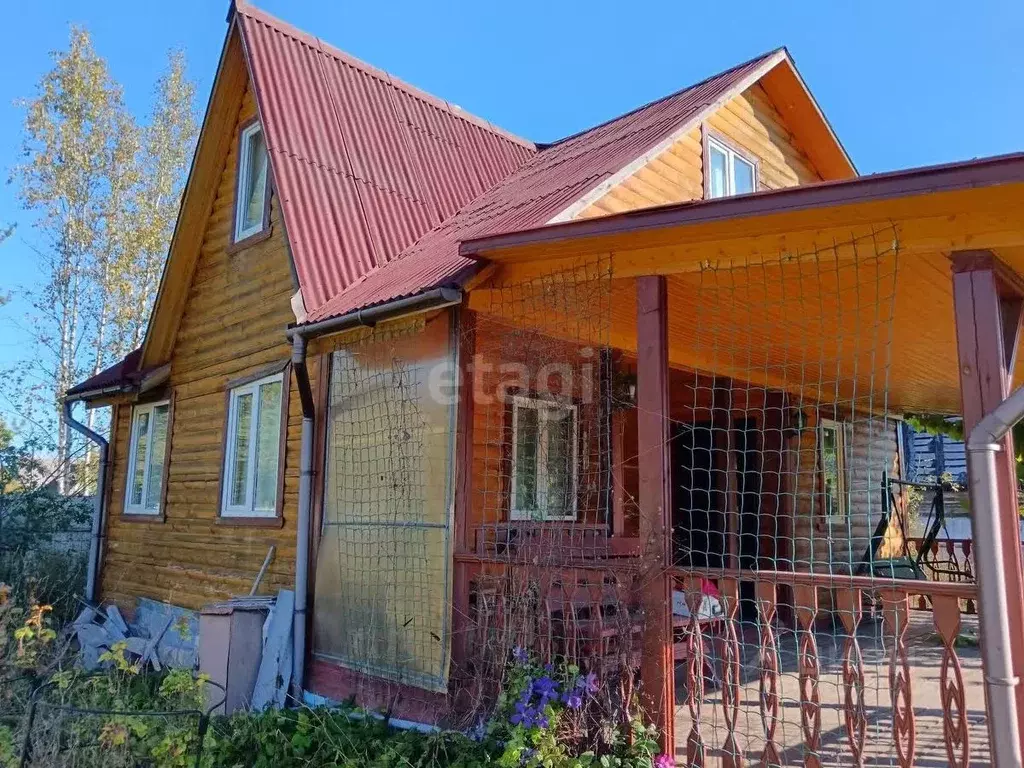 Дом в Ленинградская область, Киришский район, Кусинское с/пос, ... - Фото 1