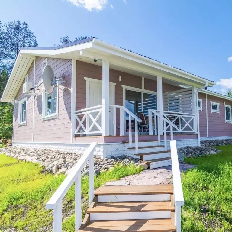 Дом в Карелия, Кондопожский район, Кончезерское с/пос, д. Западное ... - Фото 1