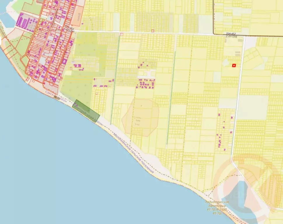 Участок в Крым, Сакский район, с. Молочное  (6.0 сот.) - Фото 2