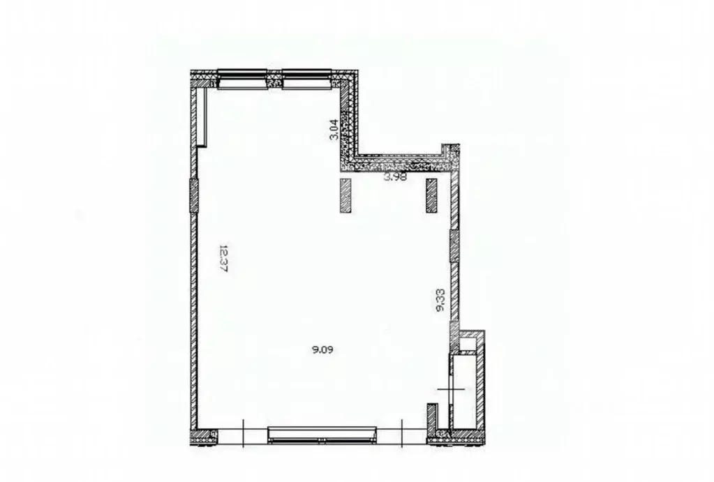 Торговая площадь в Москва ул. Архитектора Щусева, 2к1 (101 м) - Фото 2